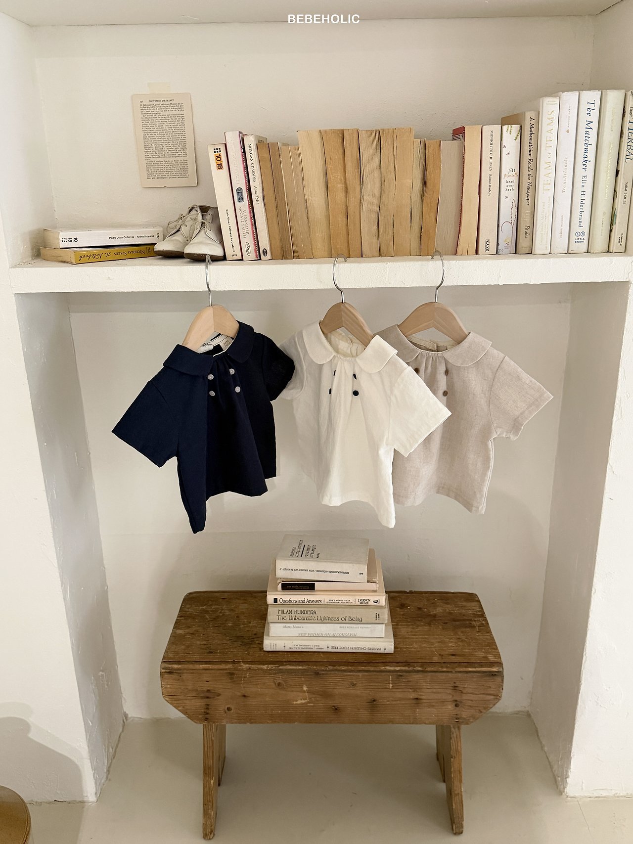 [Bebeholic] Áo blouse double Mael | 마엘더블브라우스-duoc-ban-tai-Jam Korea