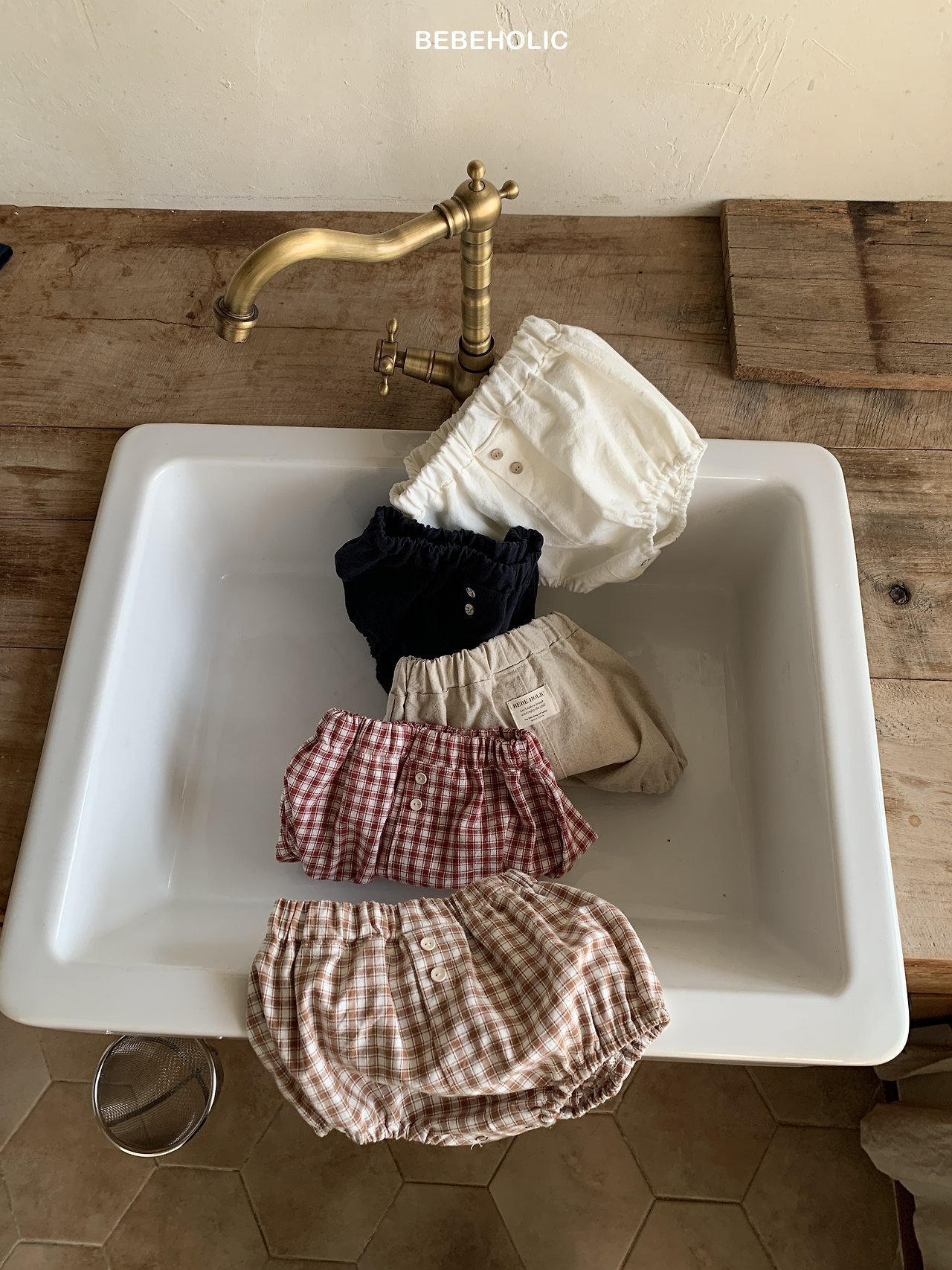 [Bebeholic] Bloomer xanh lá | 그린블루머-duoc-ban-tai-Jam Korea