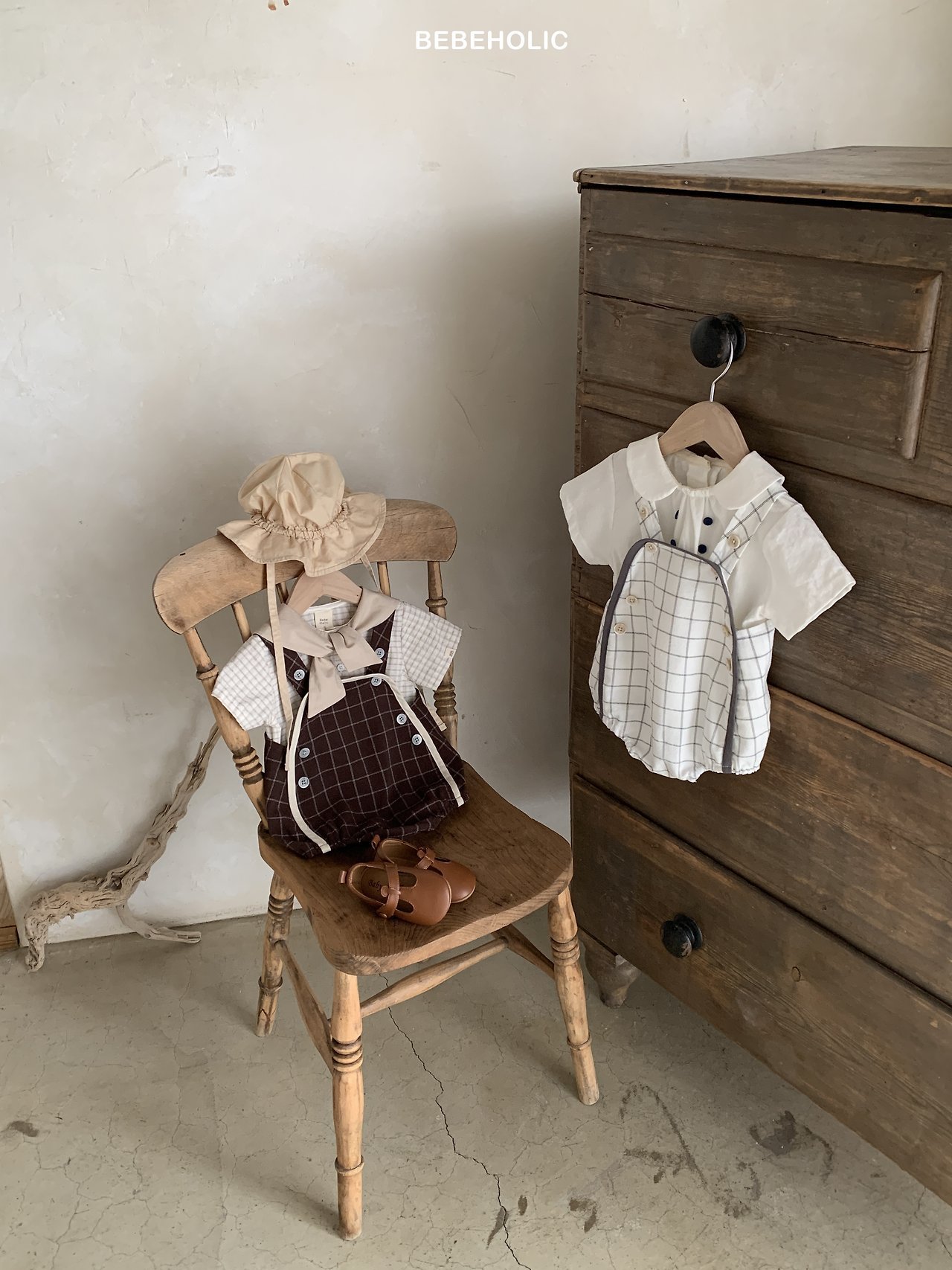 [Bebeholic] Bloomer yếm Cookie | 쿠키멜빵블루머-duoc-ban-tai-Jam Korea