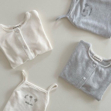 플라워가디건세트