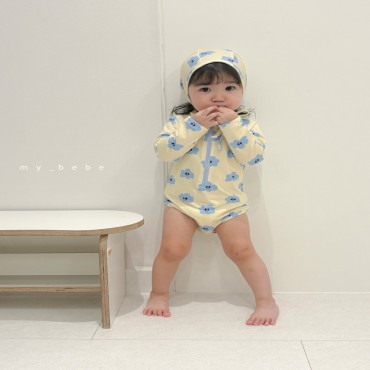 지퍼래쉬가드(래쉬가드+모자SET)